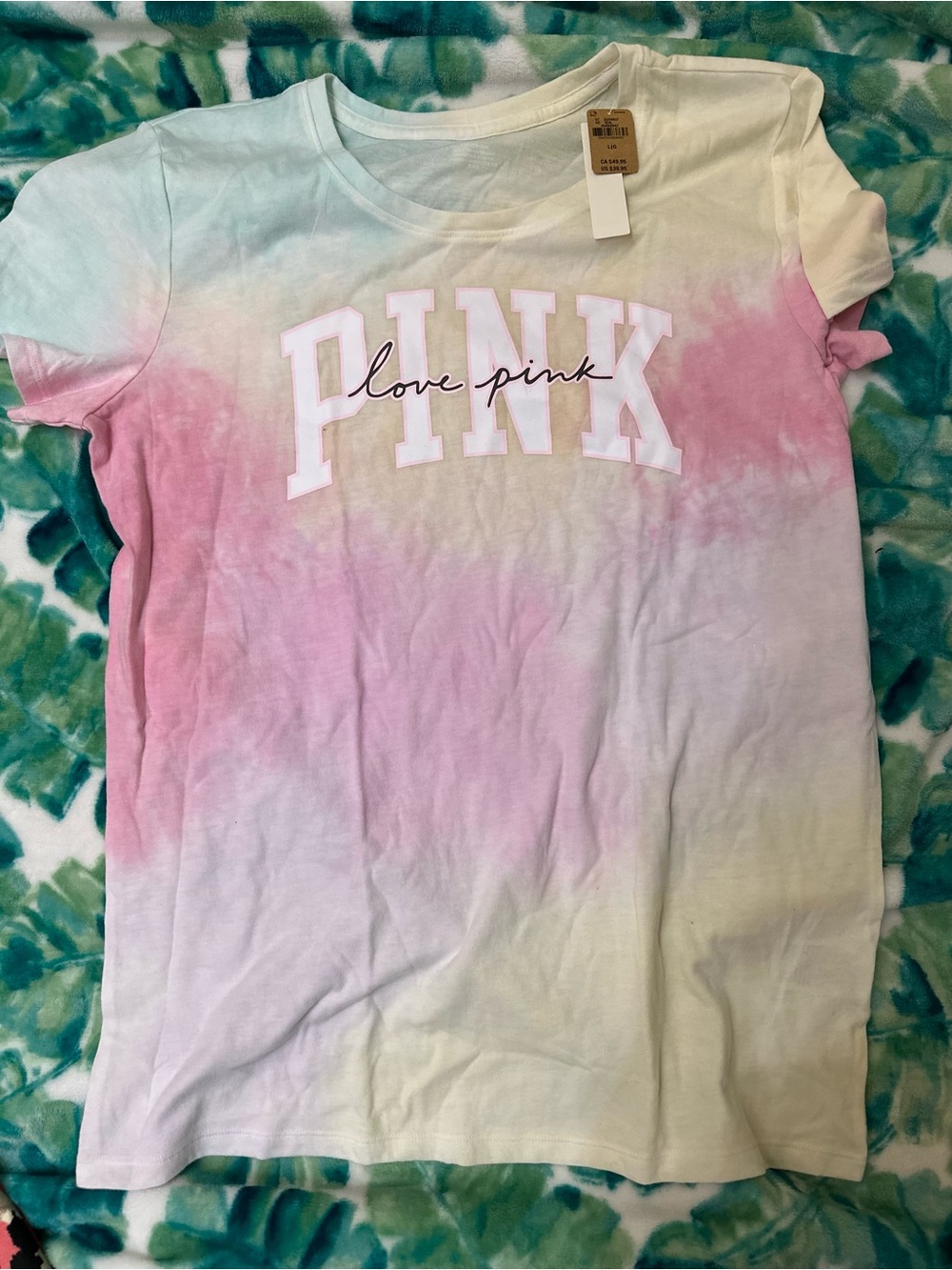 Victoria’s Secret Pink Tee,L,NWT